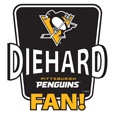 Pittsburgh Penguins® Die-Hard Fan Auto Decal