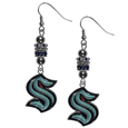 Seattle Kraken™ Euro Bead Earrings