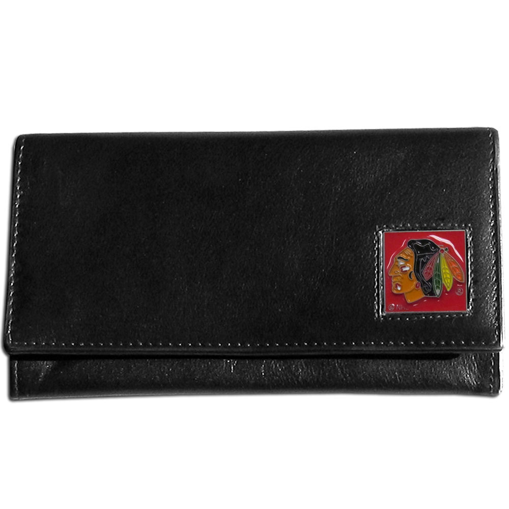 Chicago Blackhawks? Leather Women's Wallet    