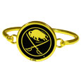 Buffalo Sabres® Gold Tone Bangle Bracelet