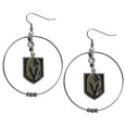 Vegas Golden Knights® 2 Inch Hoop Earrings