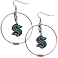 Seattle Kraken™ 2 Inch Hoop Earrings