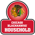 Chicago Blackhawks® Household Auto Decal