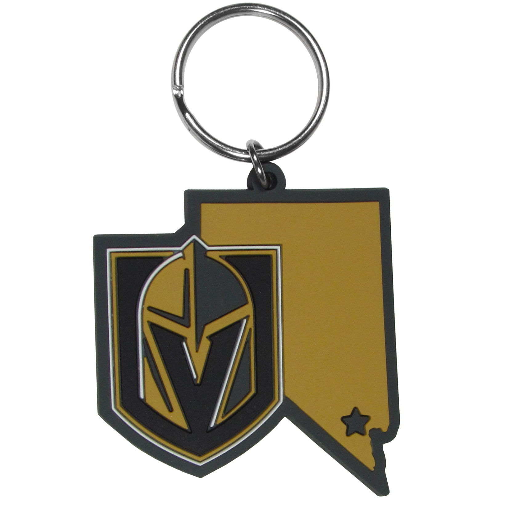 Las Vegas Golden Knights? Home State Flexi Key Chain    