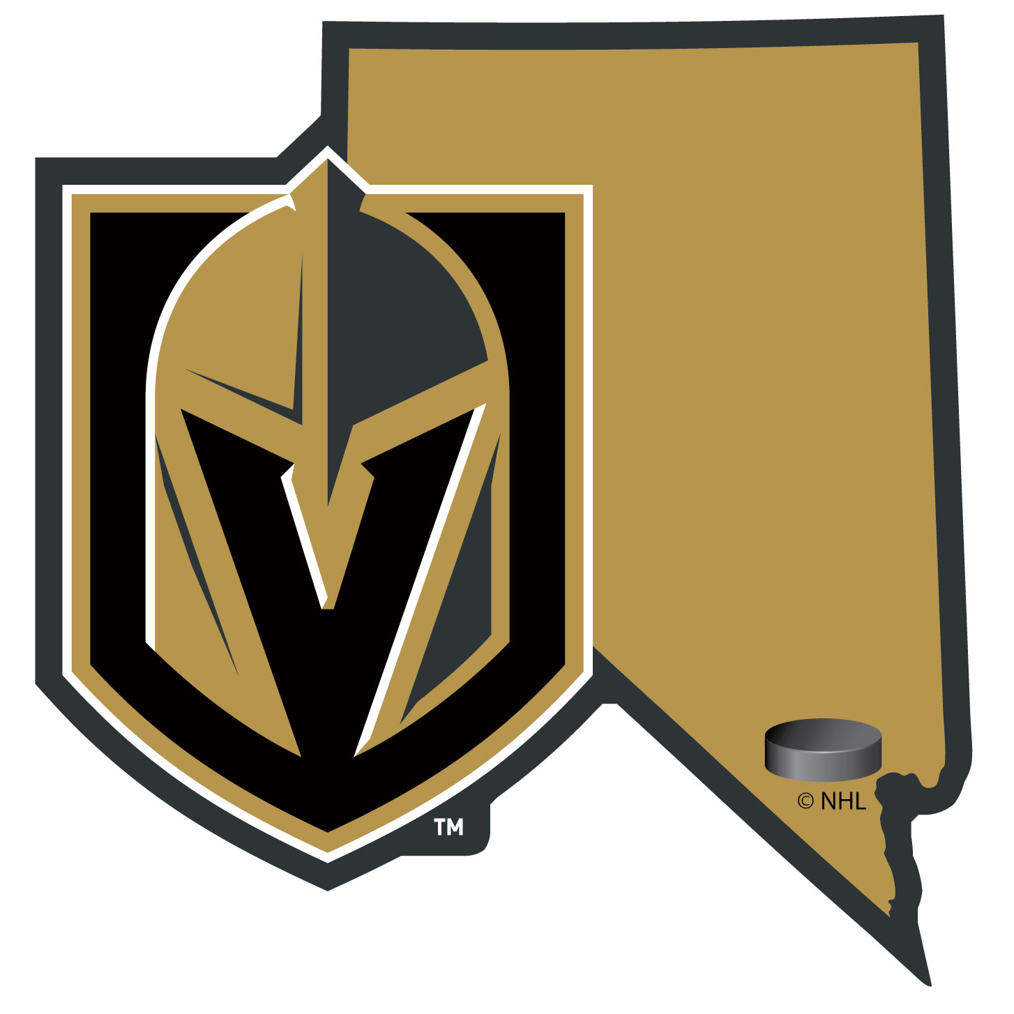 Las Vegas Golden Knights? Home State Decal    