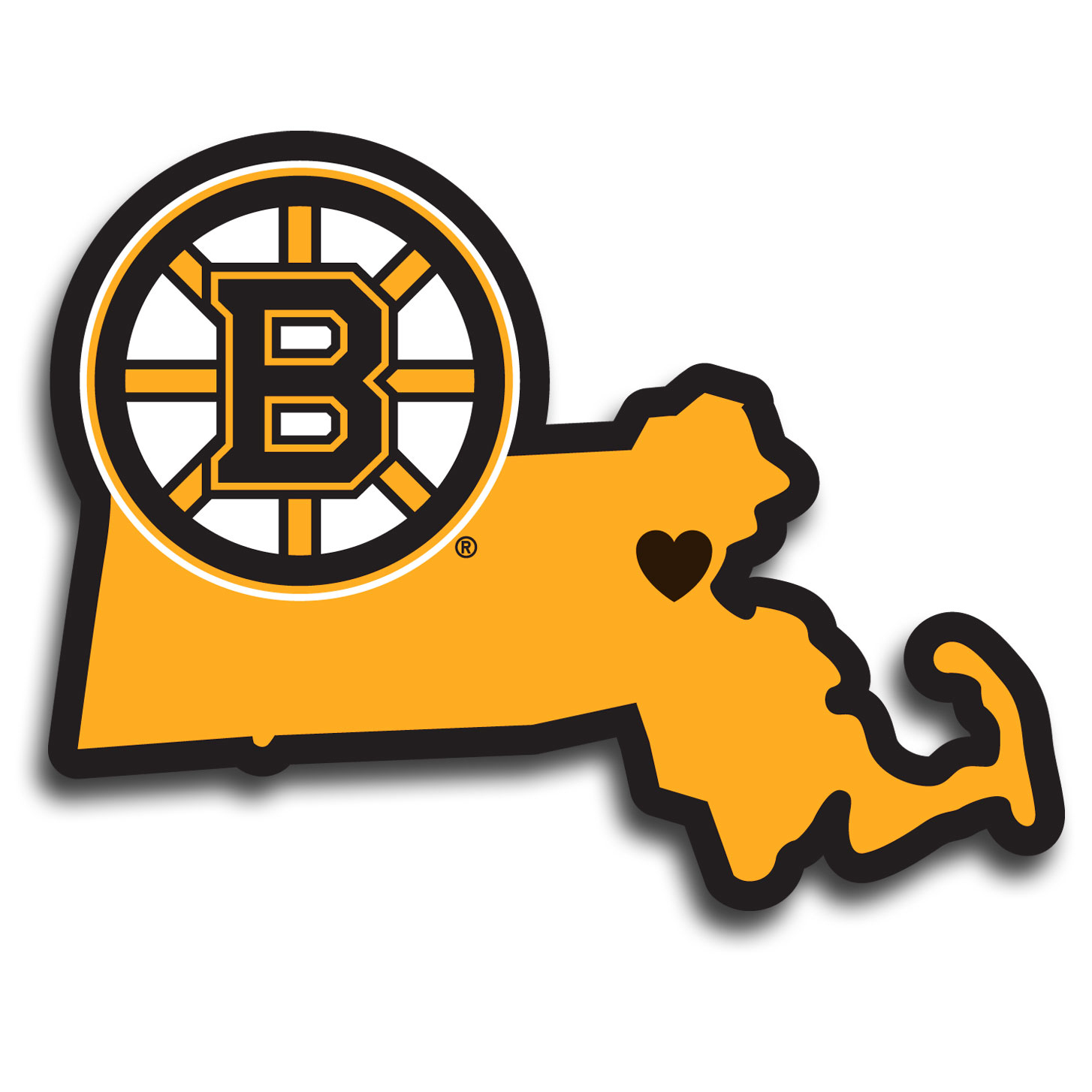 Boston Bruins? Home State Decal    