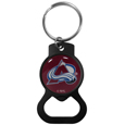 Colorado Avalanche® Bottle Opener Key Chain, Black