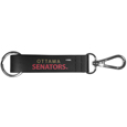Ottawa Senators® Black Strap Key Chain