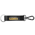 Buffalo Sabres® Black Strap Key Chain