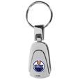 Edmonton Oilers® Steel Teardop Key Chain