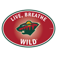 Minnesota Wild® Live-Breath Auto Decal