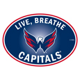 Washington Capitals® Live-Breath Auto Decal