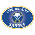 Buffalo Sabres® Live-Breath Auto Decal