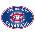 Montreal Canadiens® Live-Breath Auto Decal