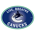 Vancouver Canucks® Live-Breath Auto Decal
