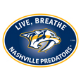 Nashville Predators® Live-Breath Auto Decal