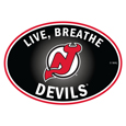 New Jersey Devils® Live-Breath Auto Decal