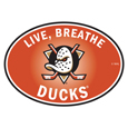 Anaheim Ducks® Live-Breath Auto Decal
