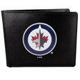 Winnipeg Jets™ Leather Bi-fold Wallet, Large Logo
