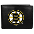 Boston Bruins® Leather Bi-fold Wallet, Large Logo