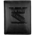 New York Rangers® Embossed Leather Tri-fold Wallet