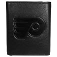 Philadelphia Flyers® Embossed Leather Tri-fold Wallet