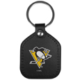Pittsburgh Penguins® Leather Square Key Chains