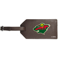 Minnesota Wild® Leather Luggage Strap