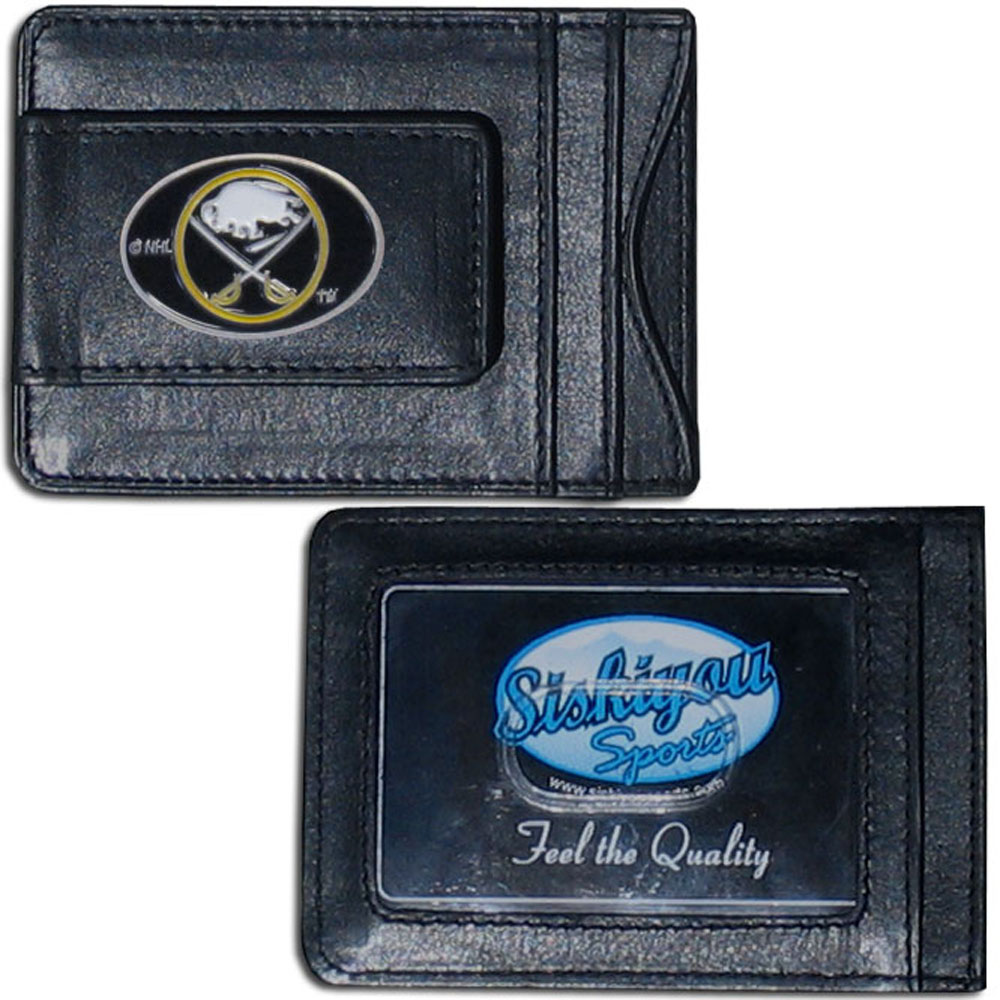 Buffalo Sabres? Leather Cash & Cardholder    