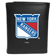 New York Rangers® Leather Tri-fold Wallet, Large Logo