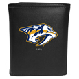 Nashville Predators® Leather Tri-fold Wallet, Large Logo
