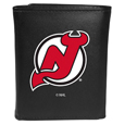 New Jersey Devils® Leather Tri-fold Wallet, Large Logo