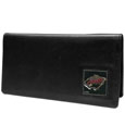 Minnesota Wild® Leather Checkbook Cover