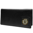 Boston Bruins® Leather Checkbook Cover