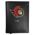 Ottawa Senators® Leather RFID Pop-Up Wallet