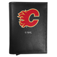 Calgary Flames® Leather RFID Pop-Up Wallet