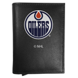 Edmonton Oilers® Leather RFID Pop-Up Wallet