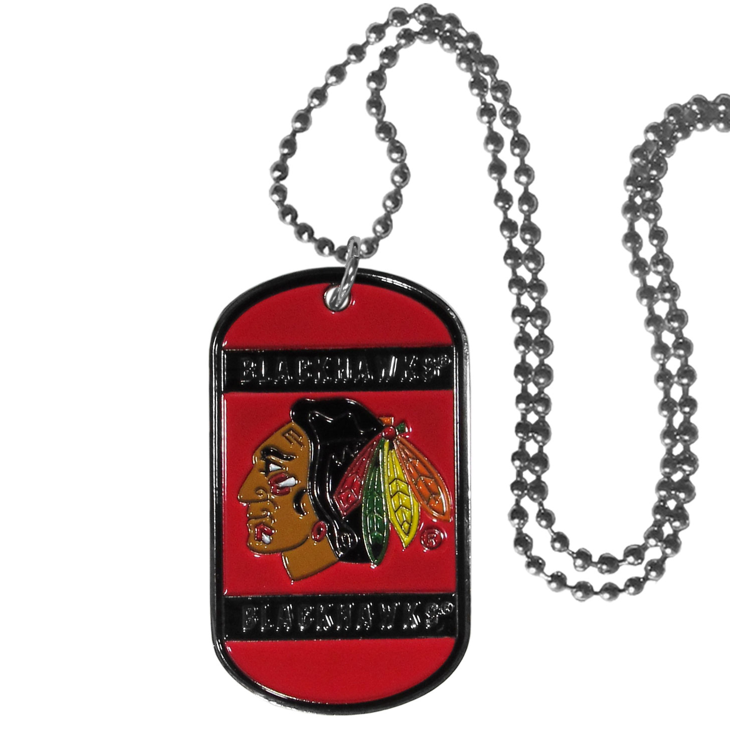 Chicago Blackhawks? Tag Necklace    