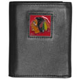 Chicago Blackhawks® Leather Tri-fold Wallet