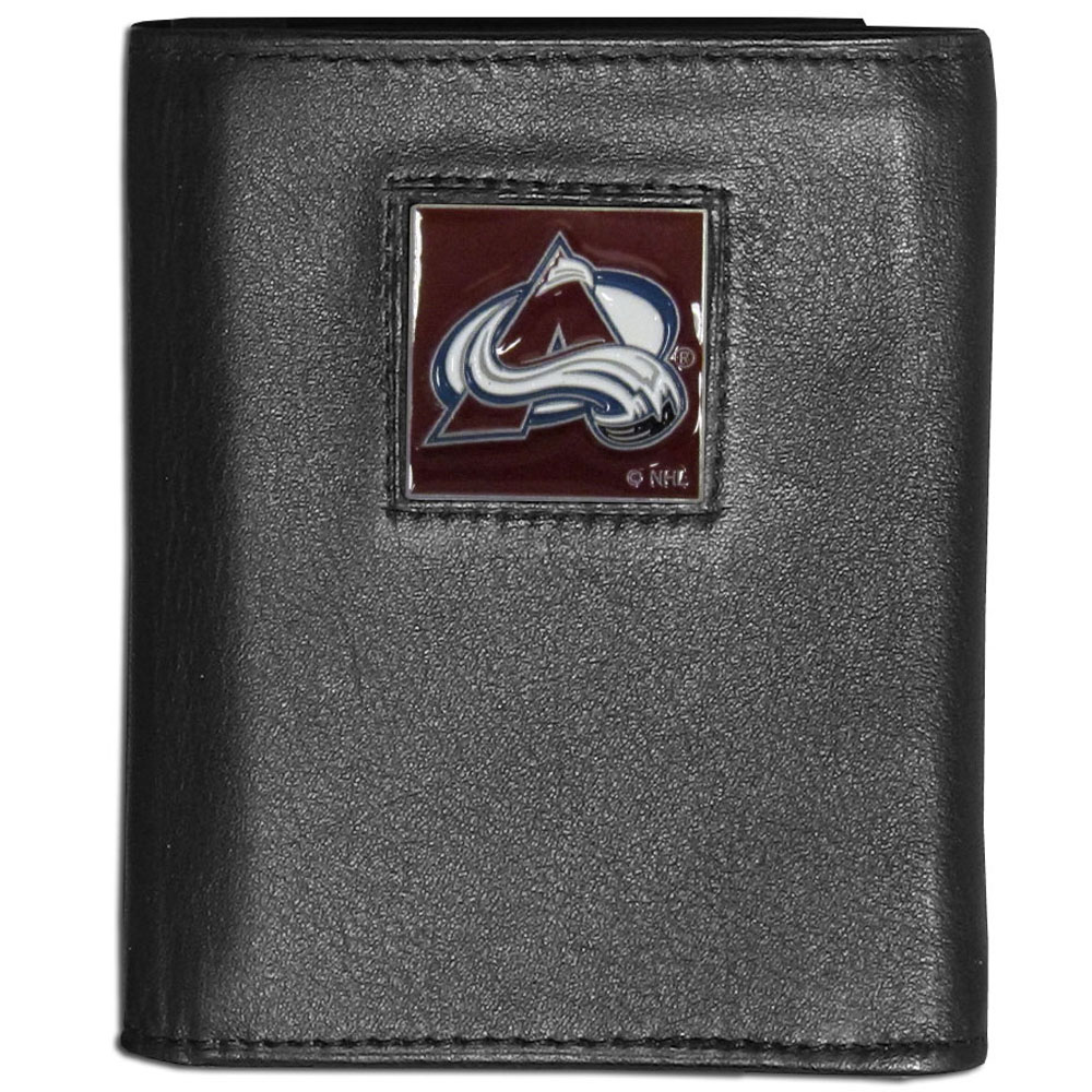 Colorado Avalanche? Leather Tri-fold Wallet    