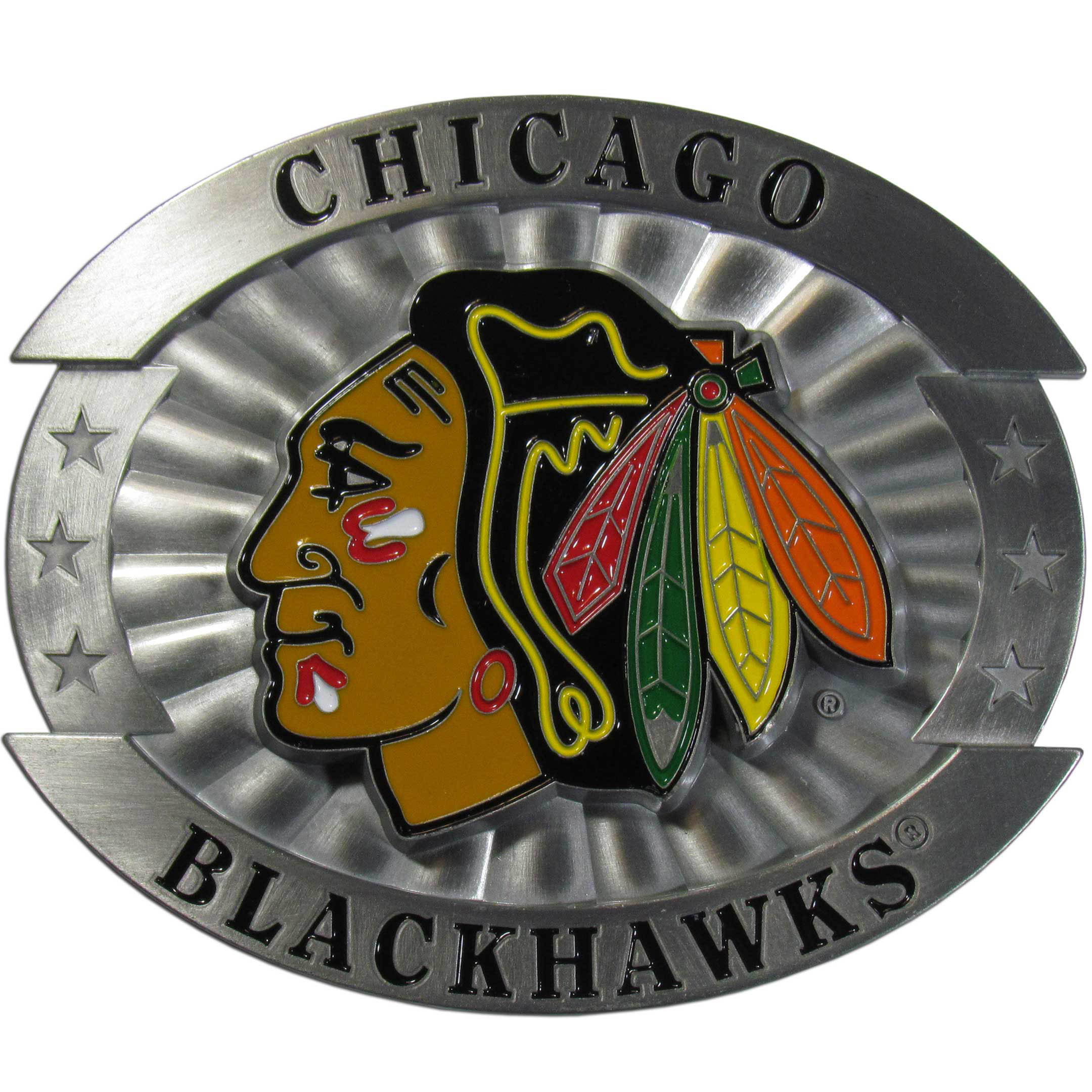 Chicago Blackhawks? Oversized Belt Buckle    