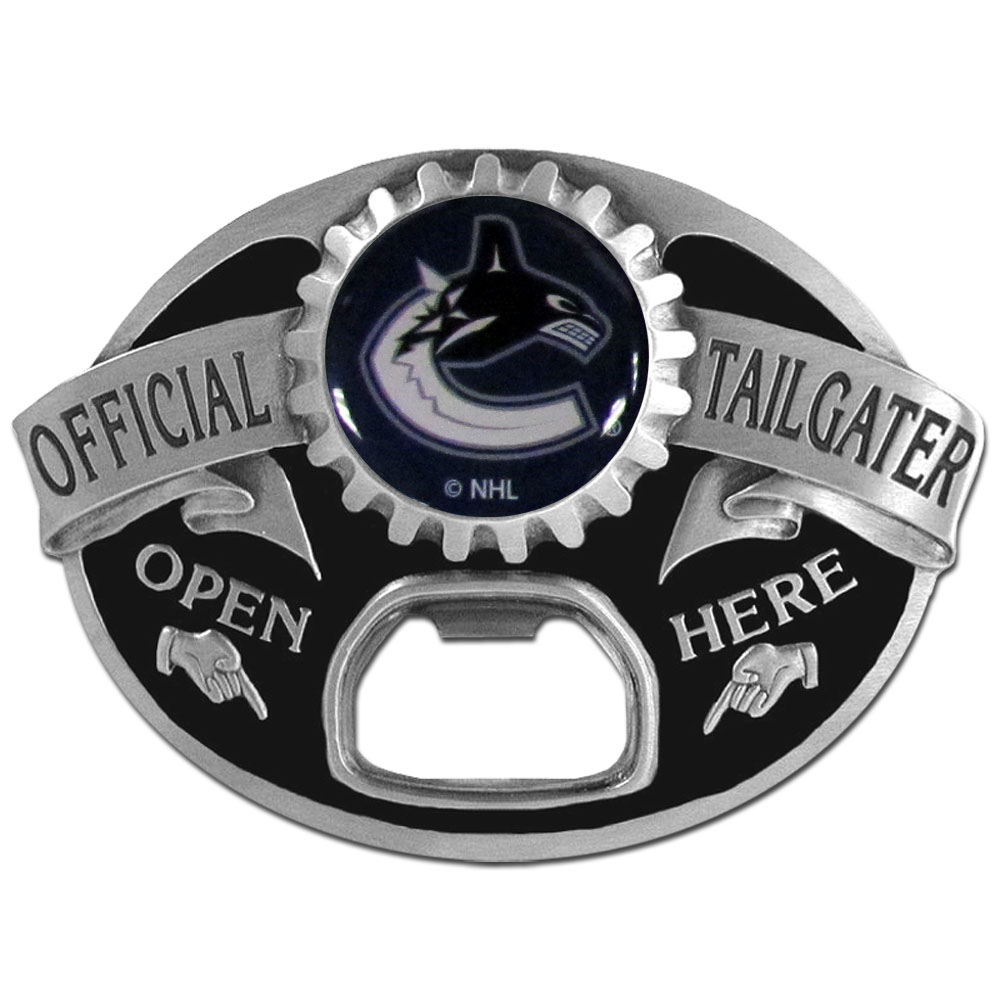 Vancouver CanucksŪ Tailgater Belt Buckle