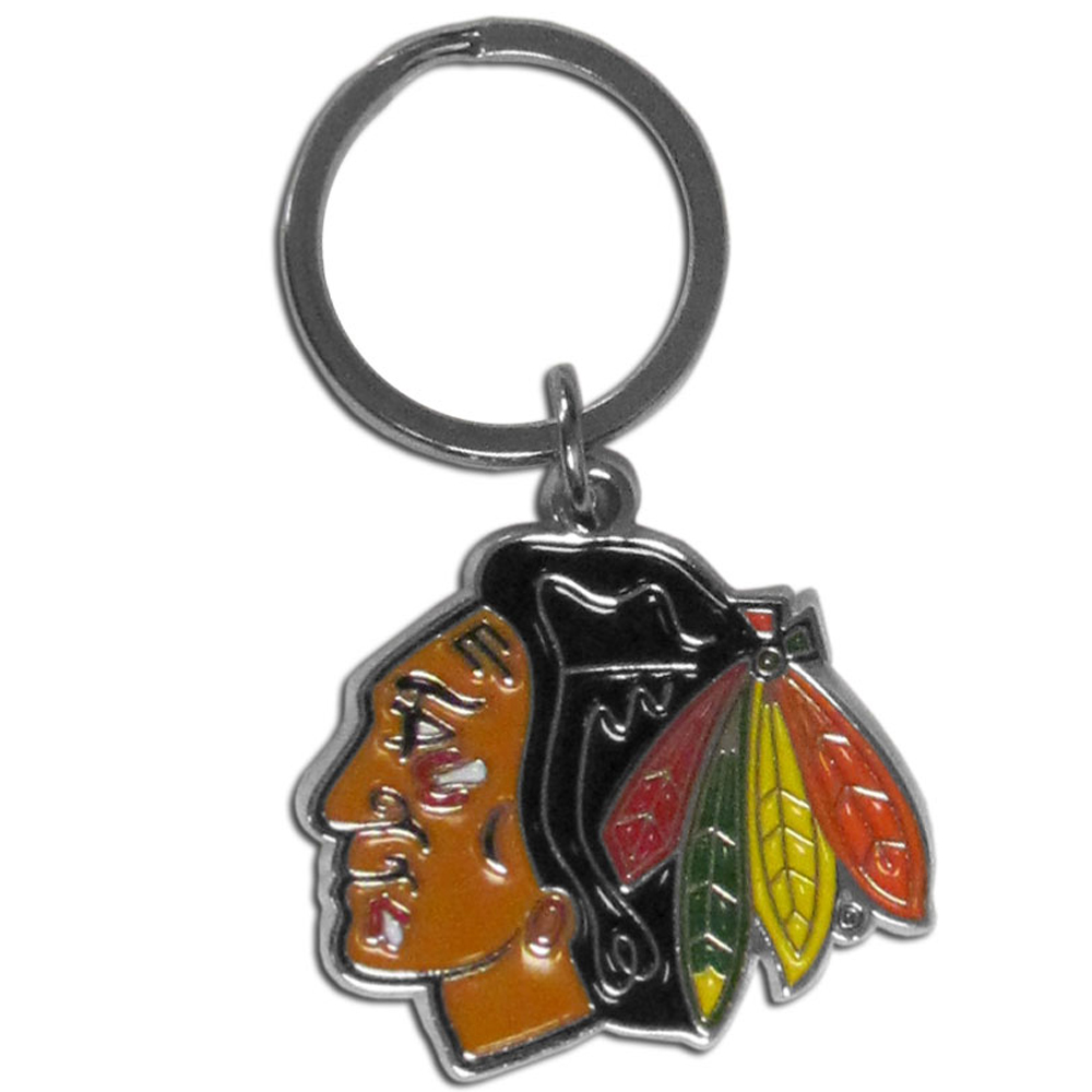 Chicago Blackhawks? Enameled Key Chain    