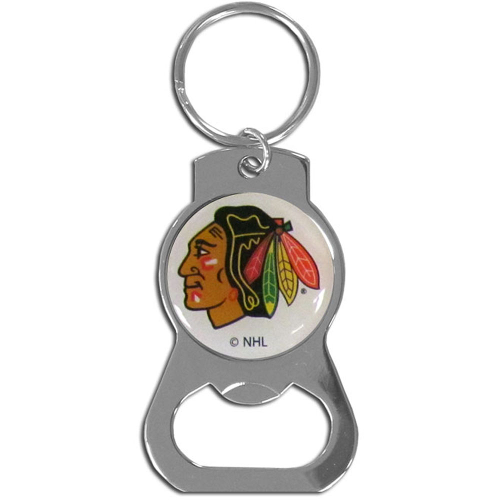 Chicago Blackhawks? Bottle Opener Key Chain    