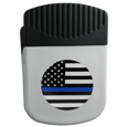 Thin Blue Line Police Flag Chip Clip Magnet