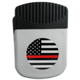 Thin Red Line Firefighter Flag Chip Clip Magnet