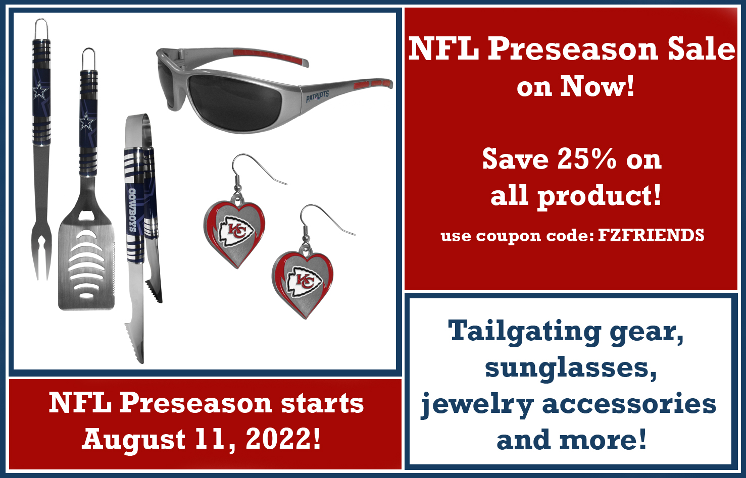 NFL Preseason Sale!
