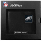 Leather Bi-fold Wallet, Gift Box Packaging