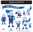 Large Family Decal Set