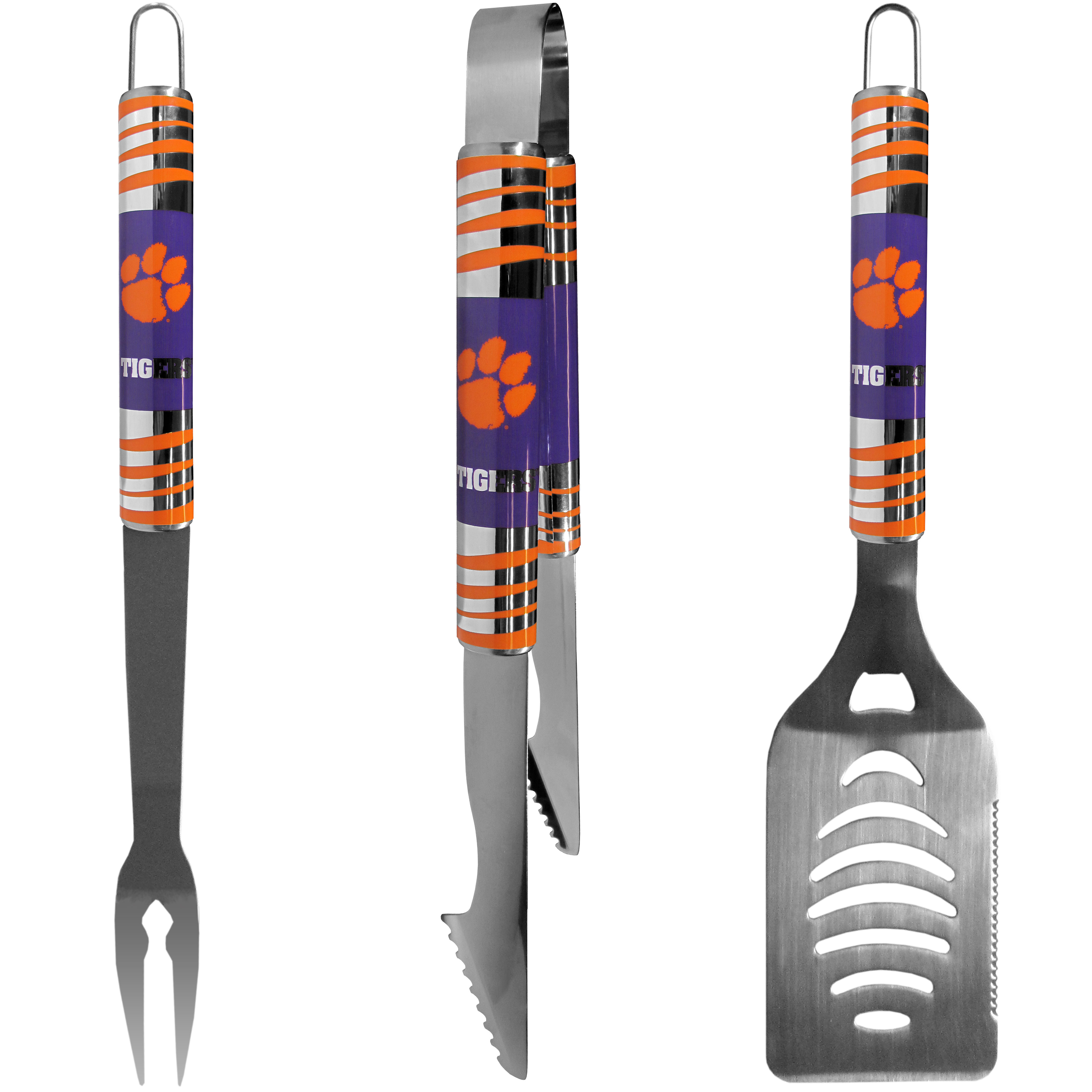 Clemson Tigers 3 pc Tailgater BBQ Set    